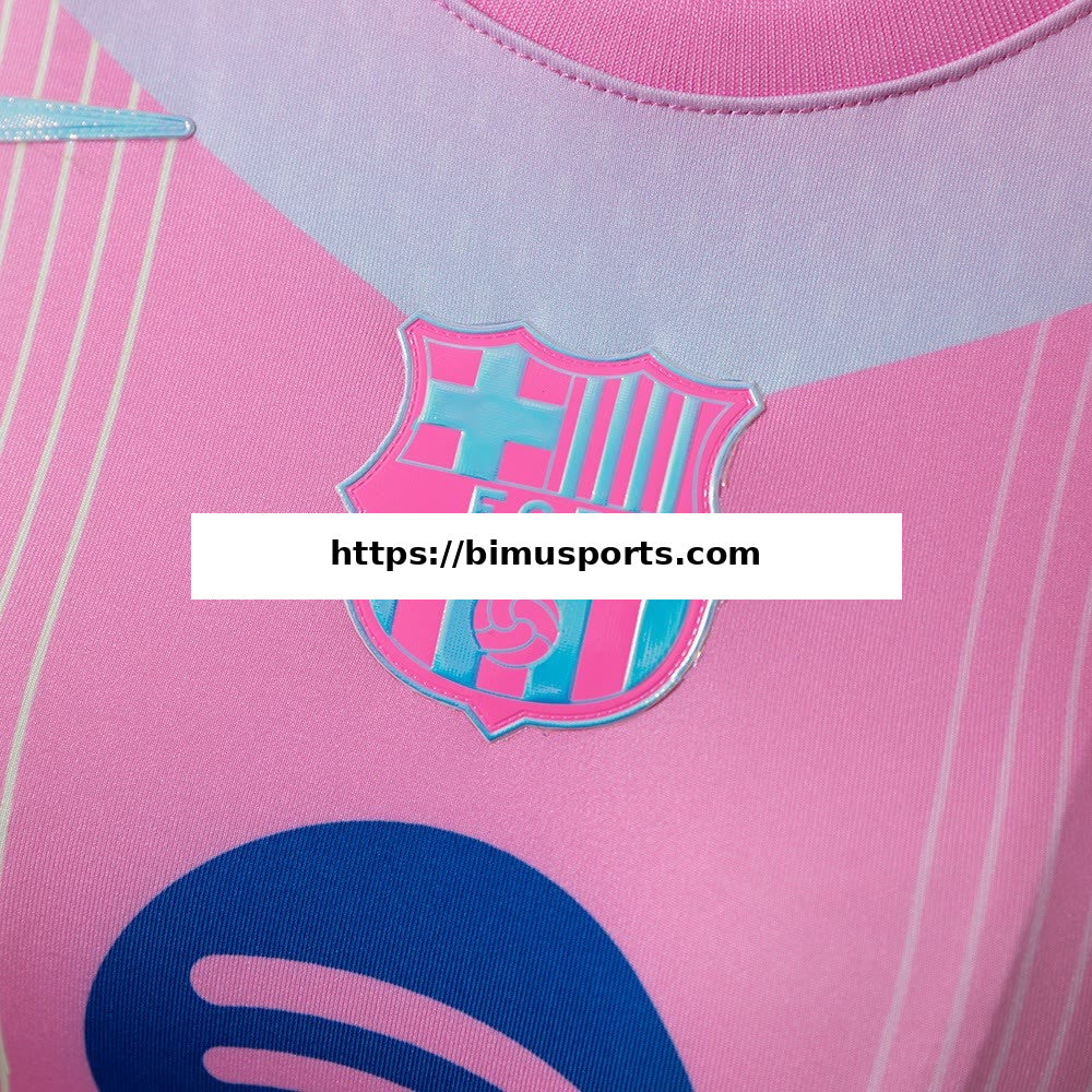 Camisola Barcelona 25/26 Edição Conceptual - Rosa Feminina sem Mangas