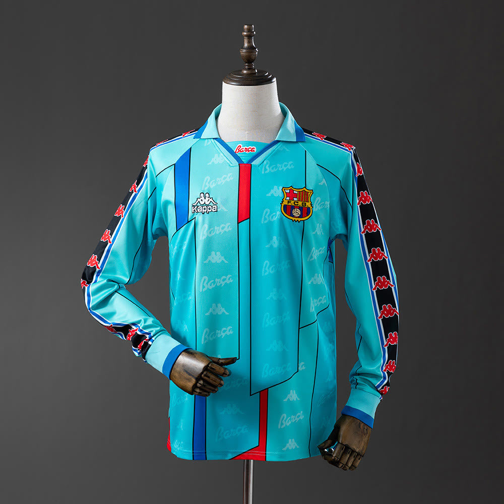 Camisola Barcelona 95/97 Alternativa Retro de Manga Comprida
