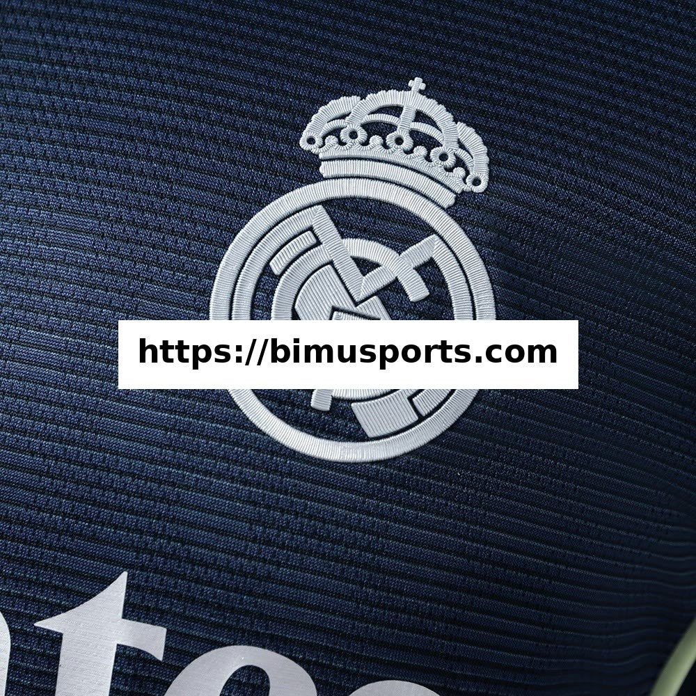 Camisola Real Madrid 25/26 Alternativa Manga Comprida Versão de Jogador