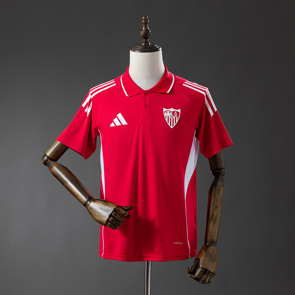 Camisola Sevilla 25/26 POLO - Vermelho