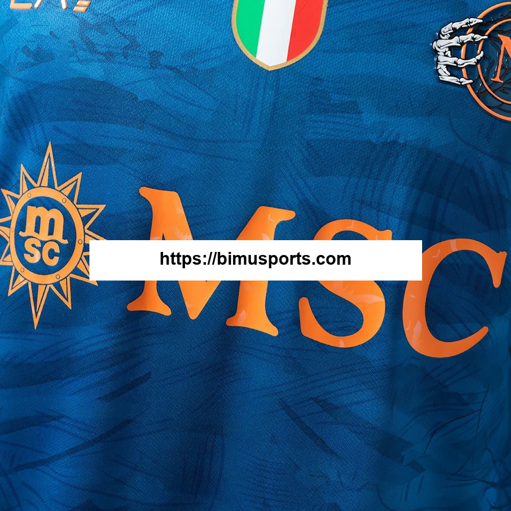 Camisola Napoli 25/26 Halloween Azul
