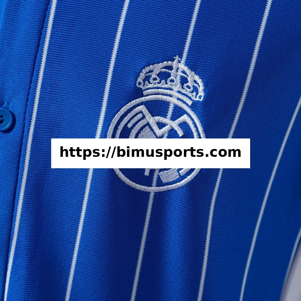 Camisola Real Madrid 25/26 Baseball - Azul