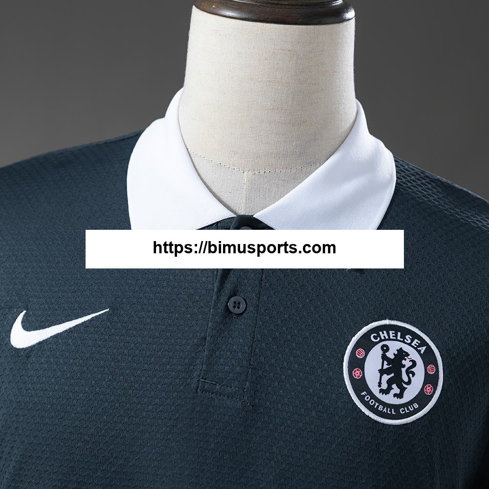 Chelsea 25/26 POLO - Cinza Escuro