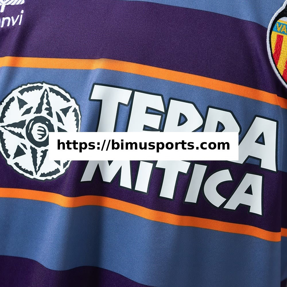 Camisola Valencia 99/00 Terceira Alternativa Retro