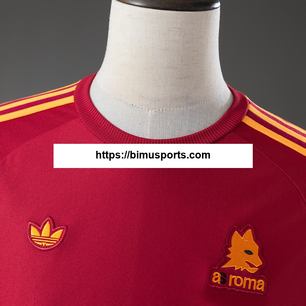 Camiseta de manga comprida Roma Terrace Icons vermelho
