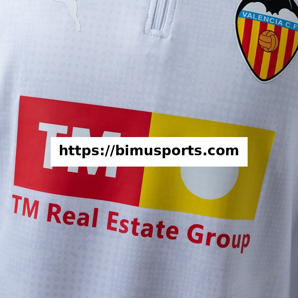 Camisola Valencia 25/26 Top de Treino Branco