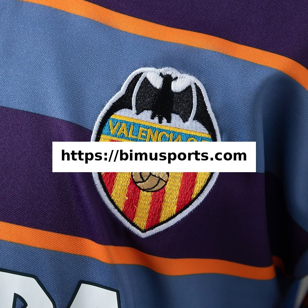 Camisola Valencia 99/00 Terceira Alternativa Retro