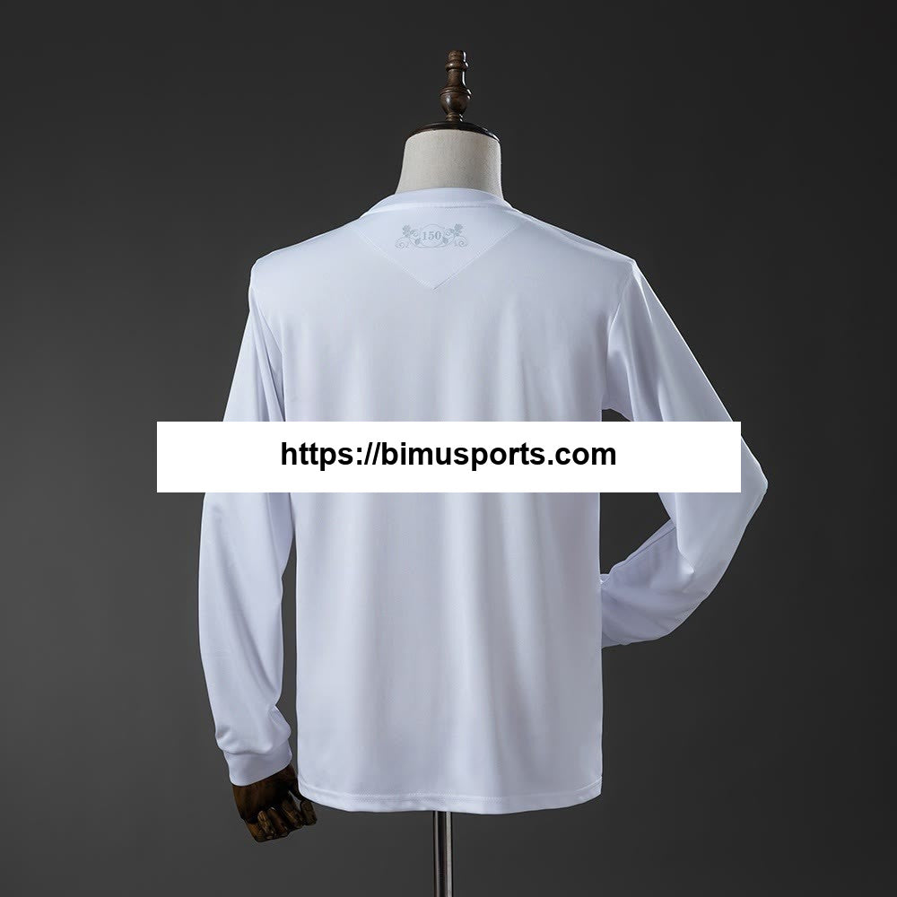 Camisola Blackburn Rovers 150th Anniversary Edition branca de manga comprida