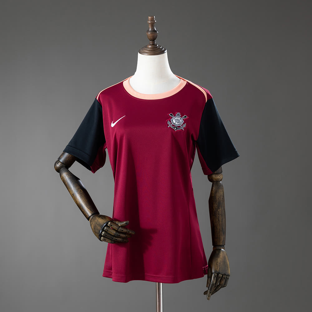 Camisola Treinamento Feminino Corinthians 26/27 Marrom