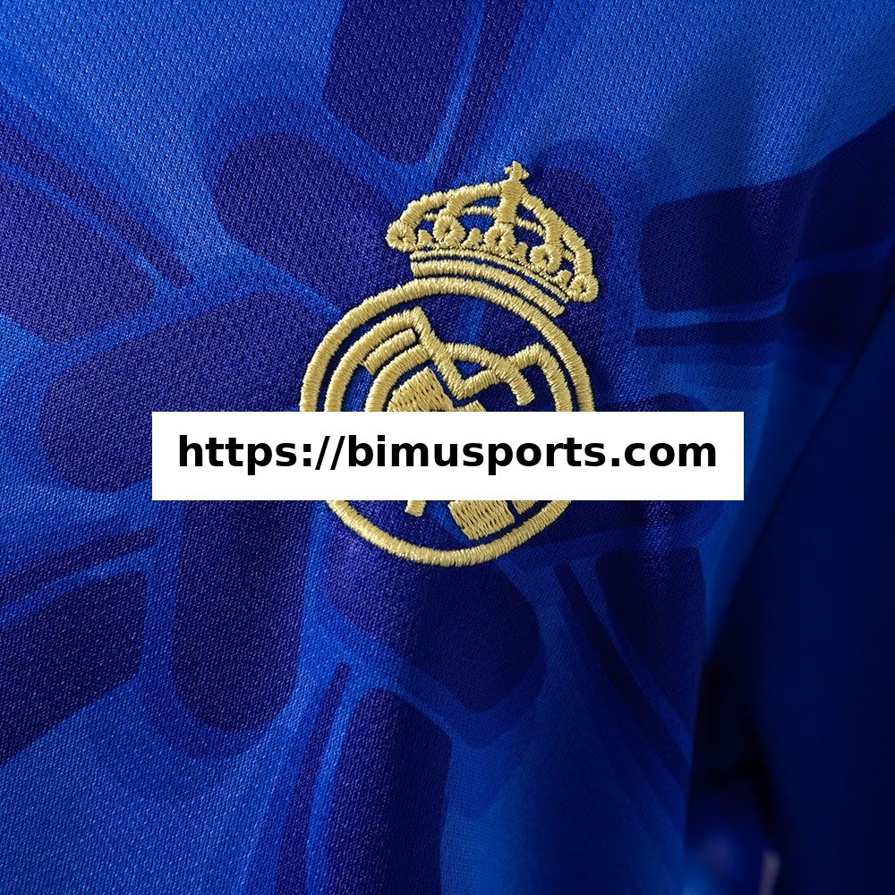 Camisola Real Madrid 25/26 História Cultural - Azul Infantil