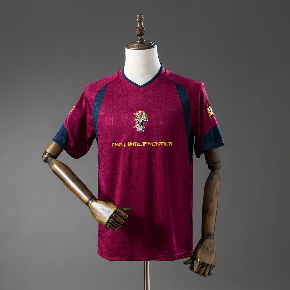Camisola Iron Maiden x West Ham United 2010 Alternativo Retro