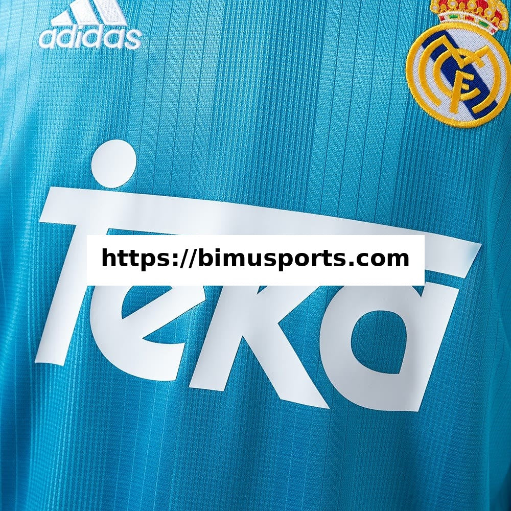 Camisola Real Madrid 99/00 Terceira Alternativa Manga Comprida Retro