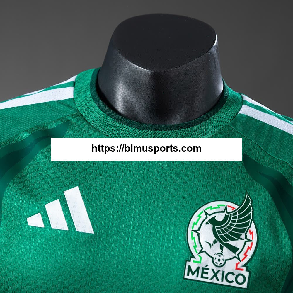 Camisola México 20/26 Versão Jogador Treinamento Verde