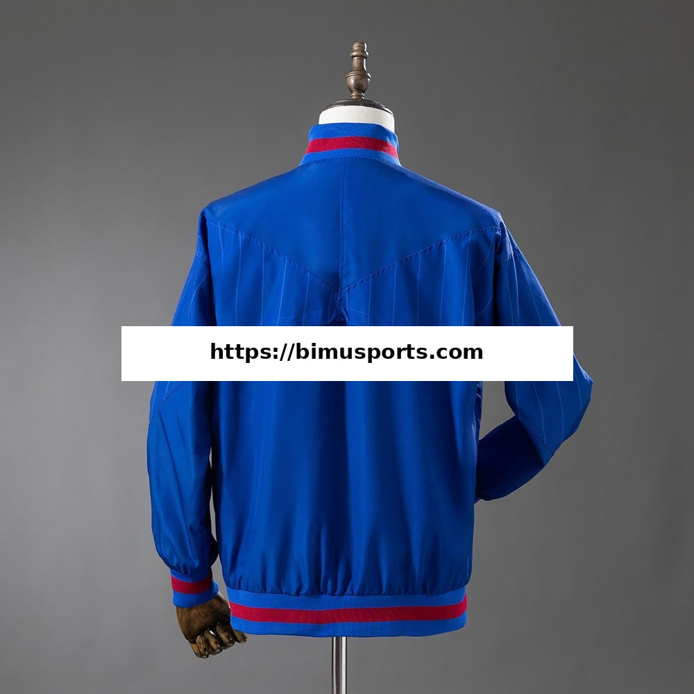 Camisola Barcelona 25/26 Corta-vento do Hino da Equipa - Azul
