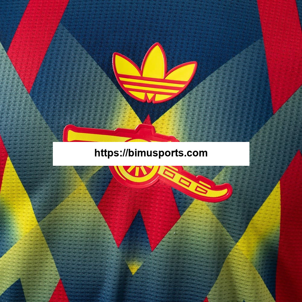 Camisola Arsenal 25/26 amarela da versão do jogador