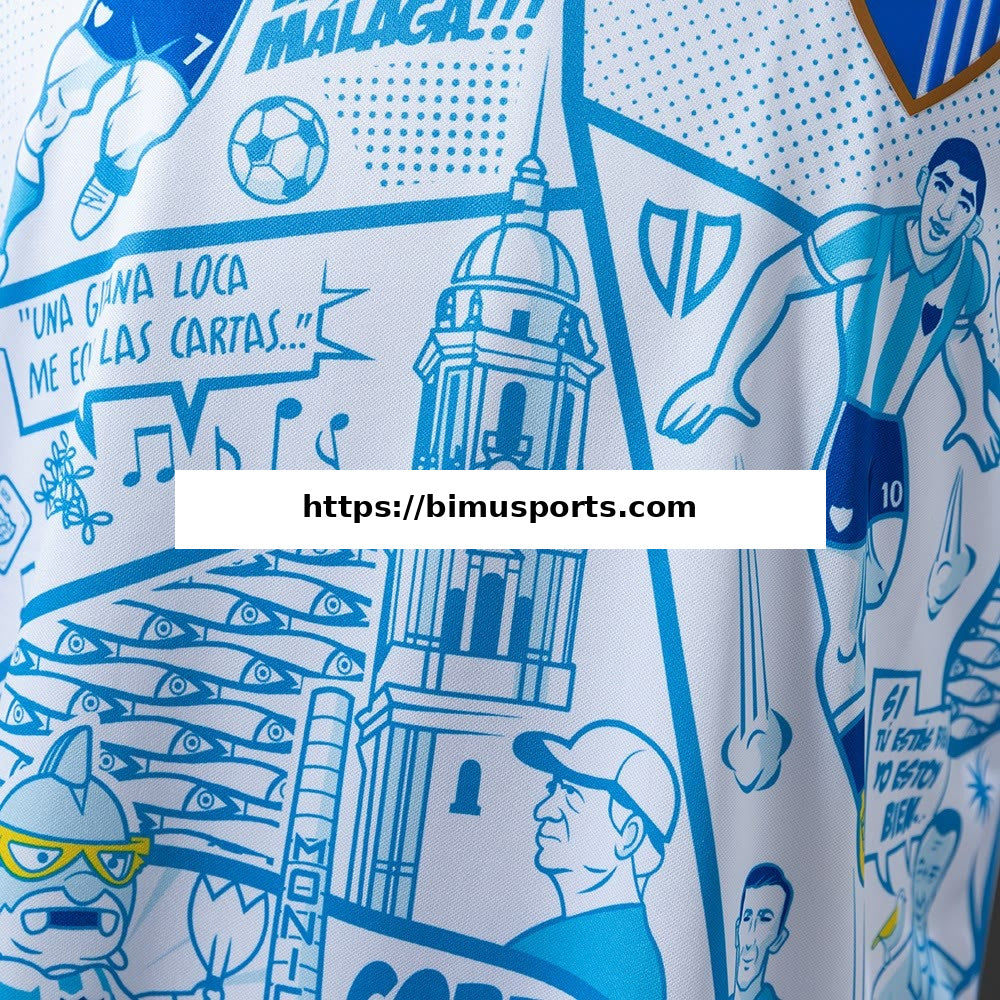 Camisola Malaga 25/26 Limited Collector's Edition