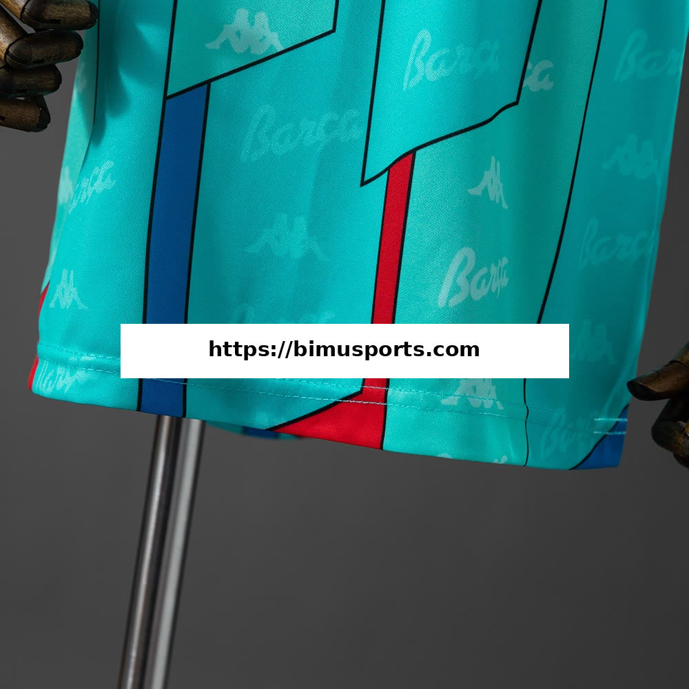 Camisola Barcelona 96/97 Alternativa Equipamento Infantil Retro