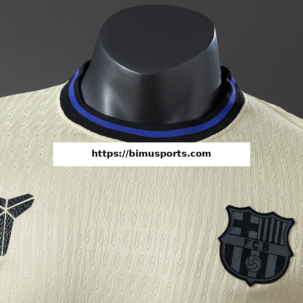 Camisola Barcelona 25/26 Versão de Jogador Alternativa de Manga Comprida
