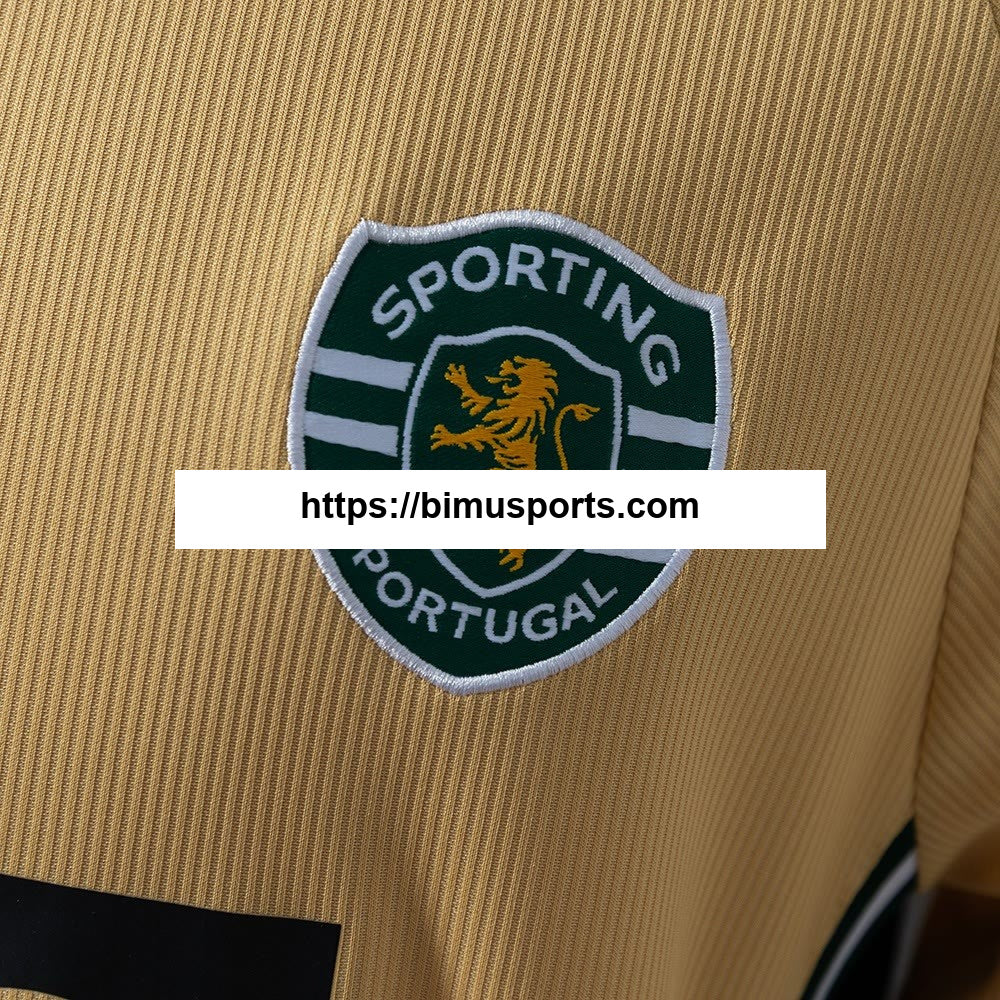 Camisola Sporting Lisbon 03/04 visitante retro