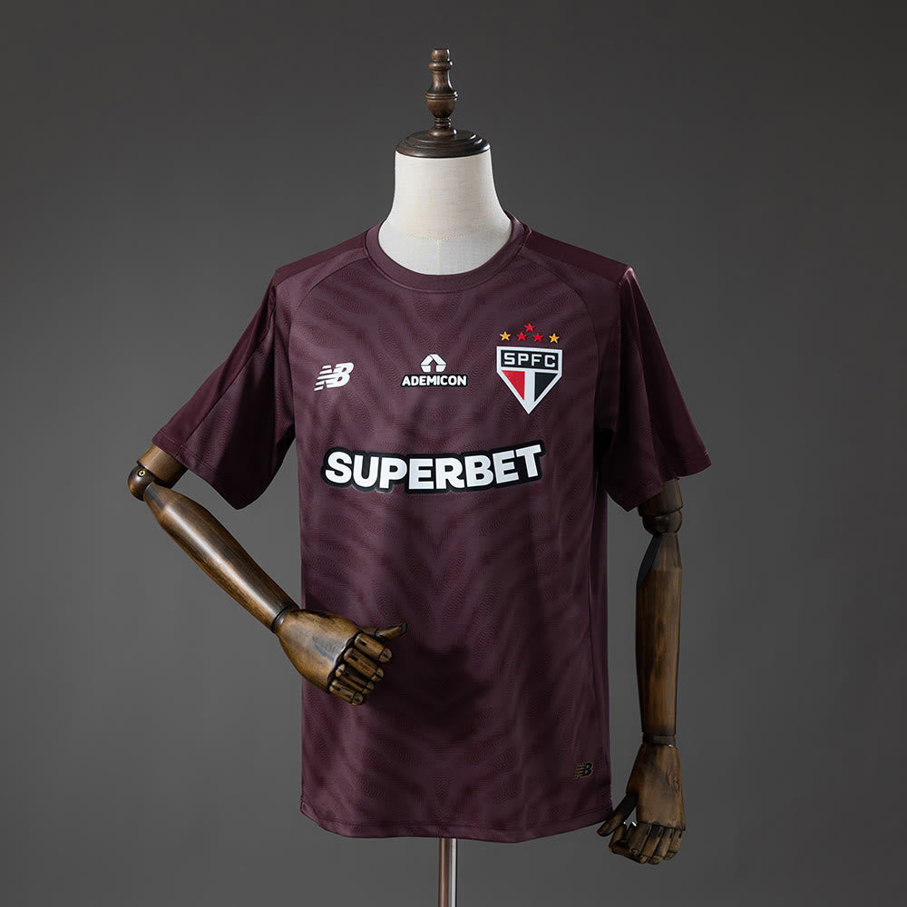 Camisola de Goleiro São Paulo 26/27 - Deep Burgundy