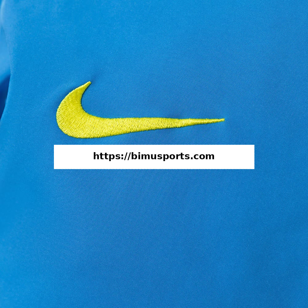 Camisola Barcelona 15/16 Corta-vento - Azul