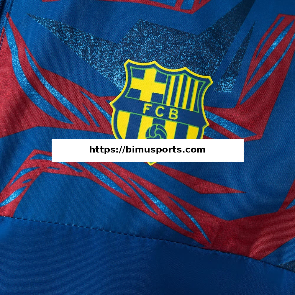 Camisola Barcelona 2026 Cinco Inicial Fourth Casaco para Todas as Condições Corta-vento