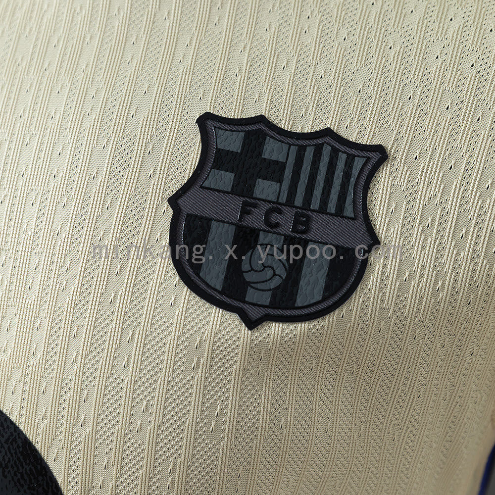 Camisola Barcelona 25/26 Versão de Jogador Alternativa de Manga Comprida
