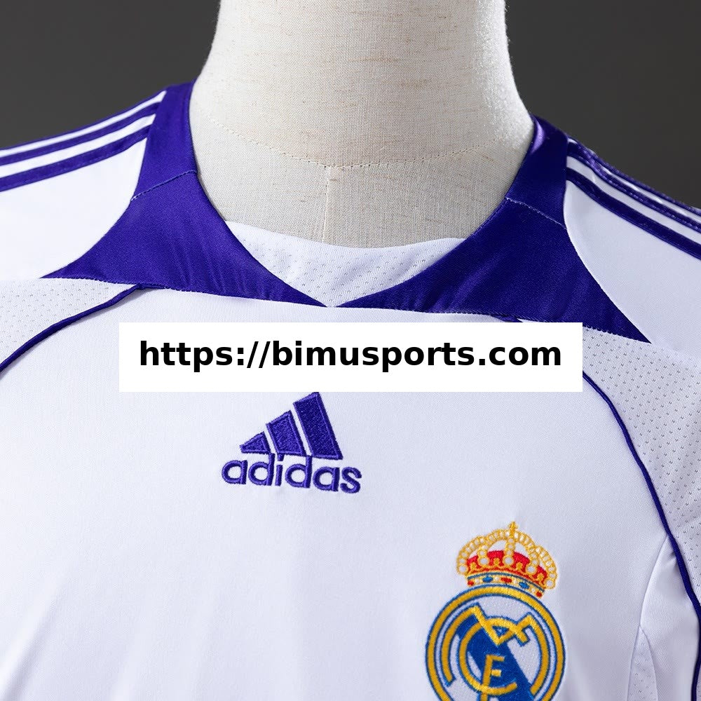 Camisola Real Madrid 07/08 Principal Retro