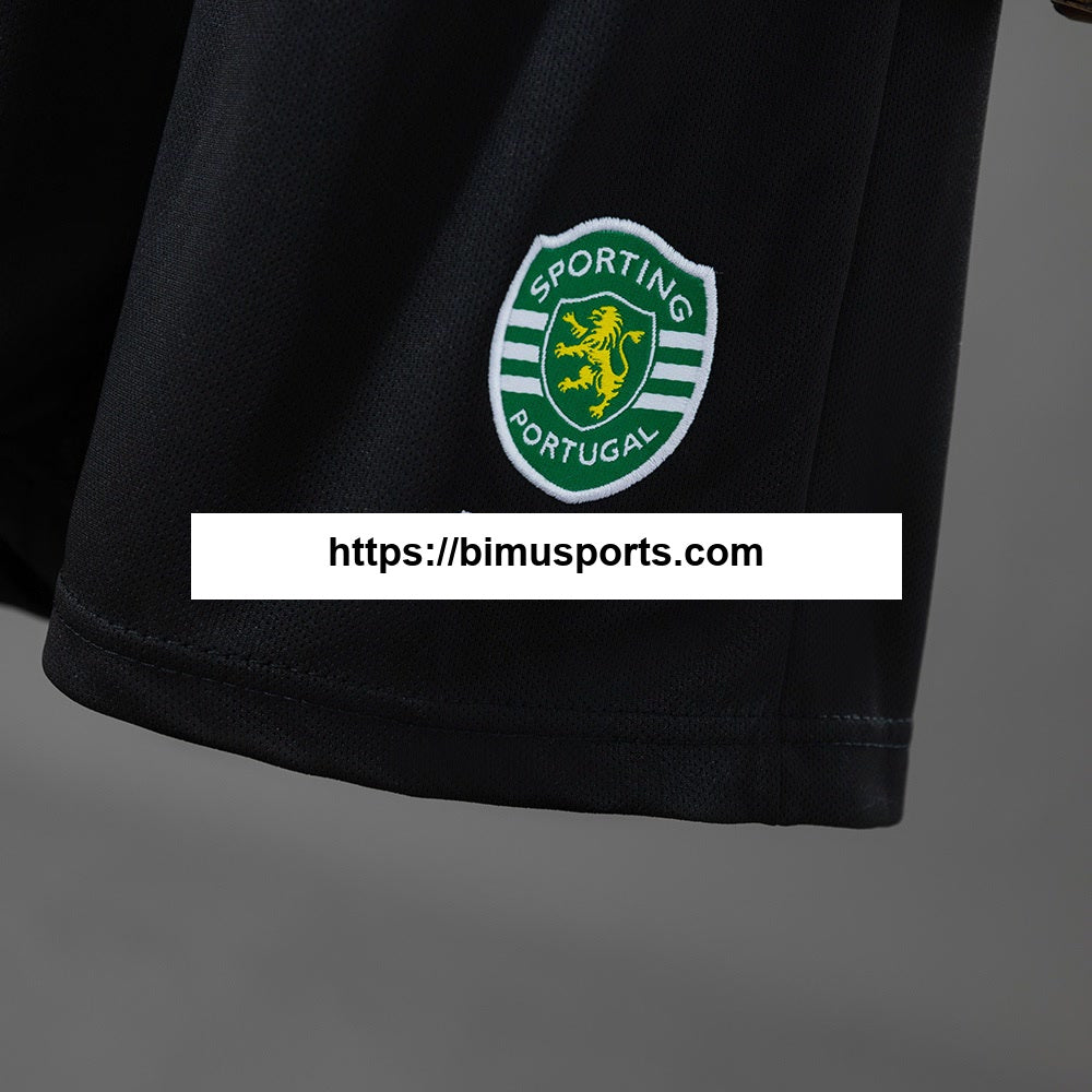 Camisola Sporting CP 01/02 principal retro Long - Sleeve kit