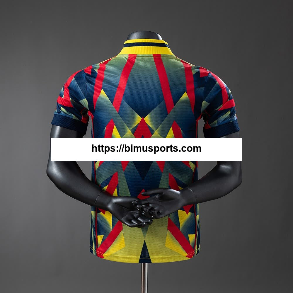 Camisola Arsenal 25/26 amarela da versão do jogador