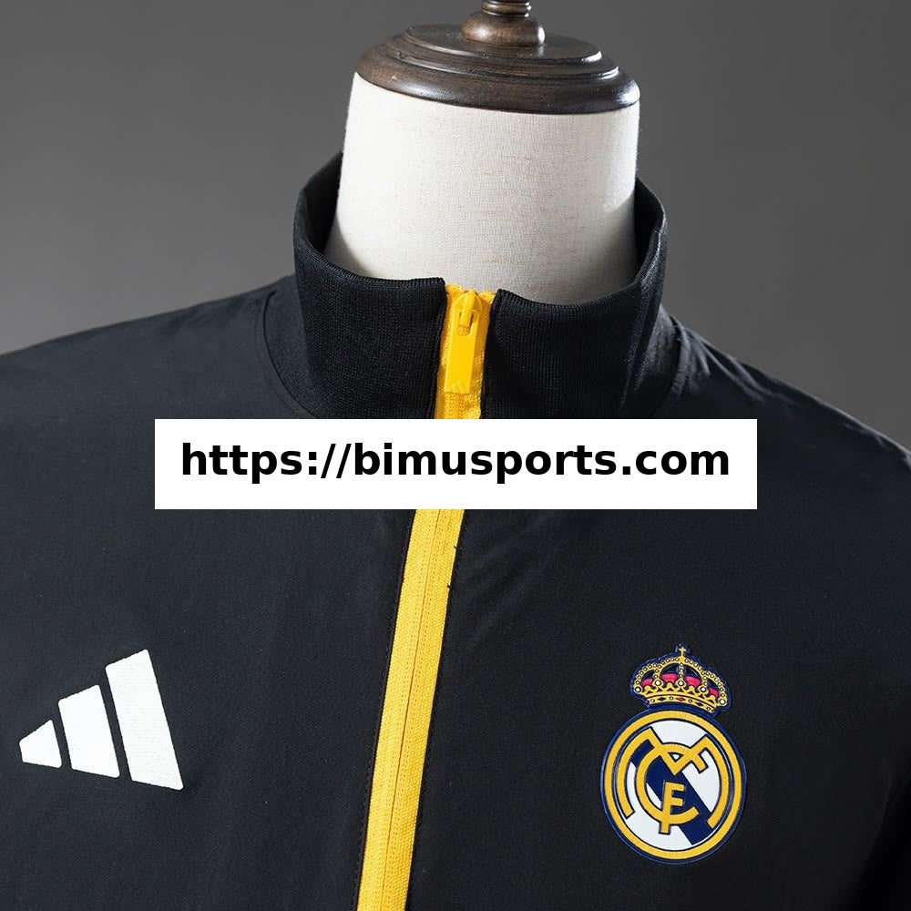 Camisola Real Madrid 25/26 Corta-Vento - Preto
