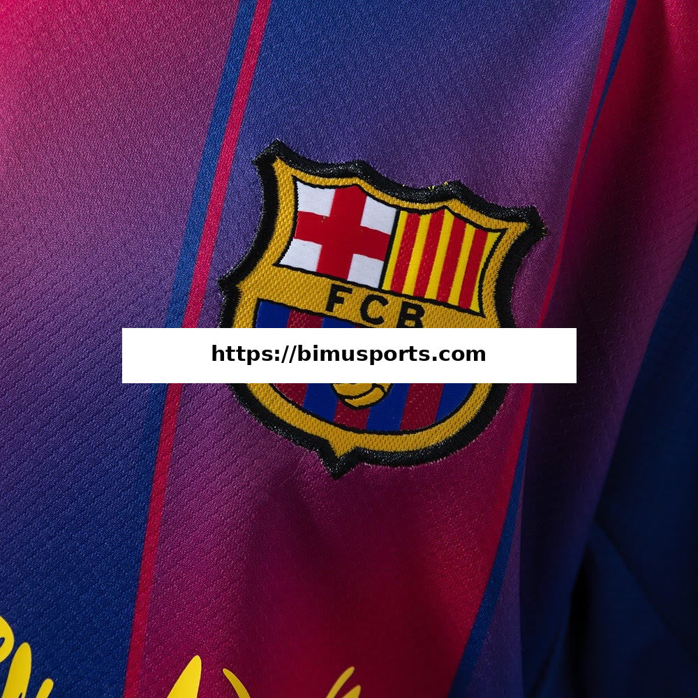 Camisola Barcelona 25/26 colaboração x DPLAY Equipamento Infantil