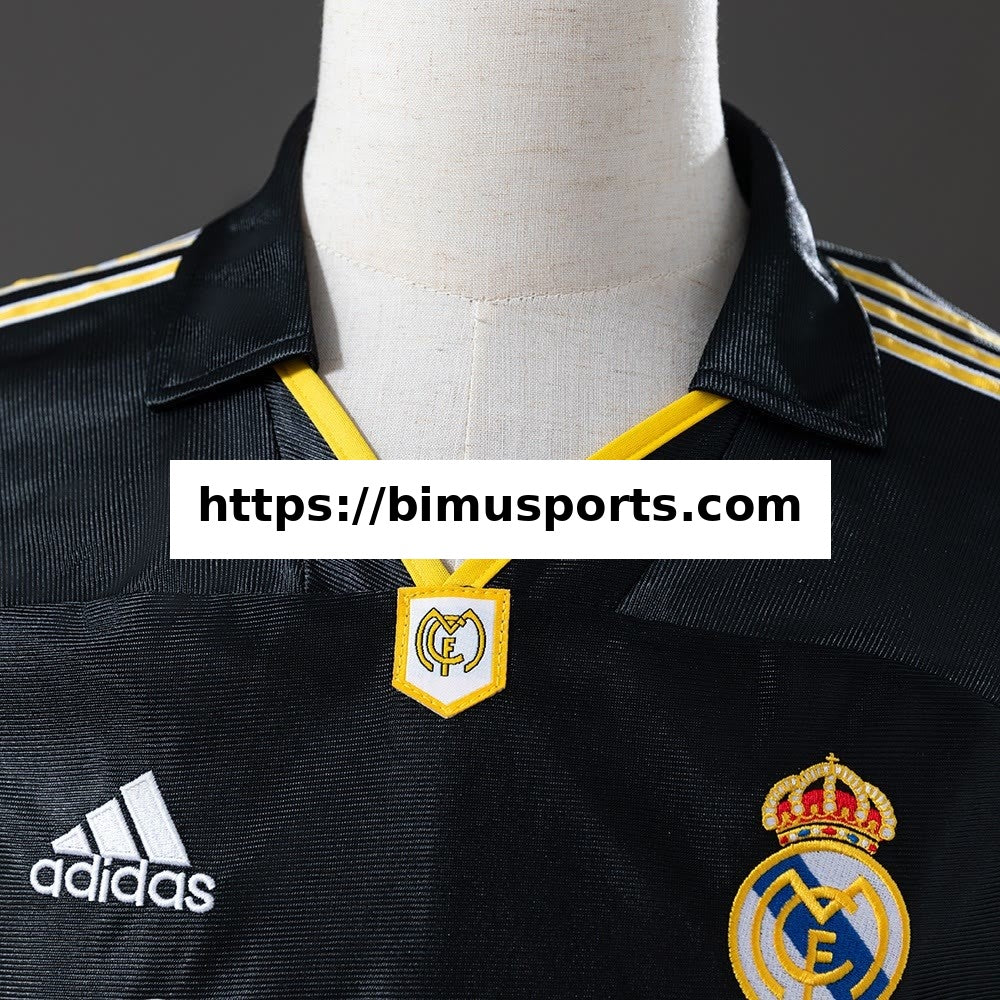 Camisola Real Madrid 98/00 Alternativa Manga Comprida Retro