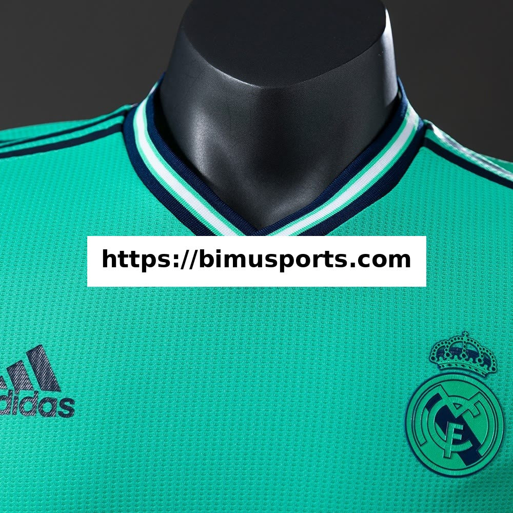 Camisola Real Madrid 1920 Terceira Alternativa Versão de Jogador Retro