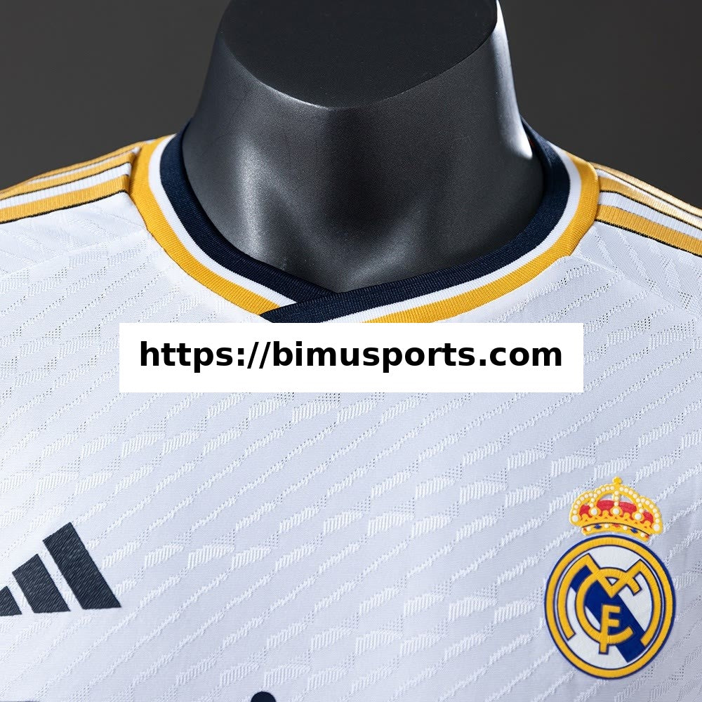 Camisola Real Madrid 23/24 Principal Manga Comprida Versão de Jogador