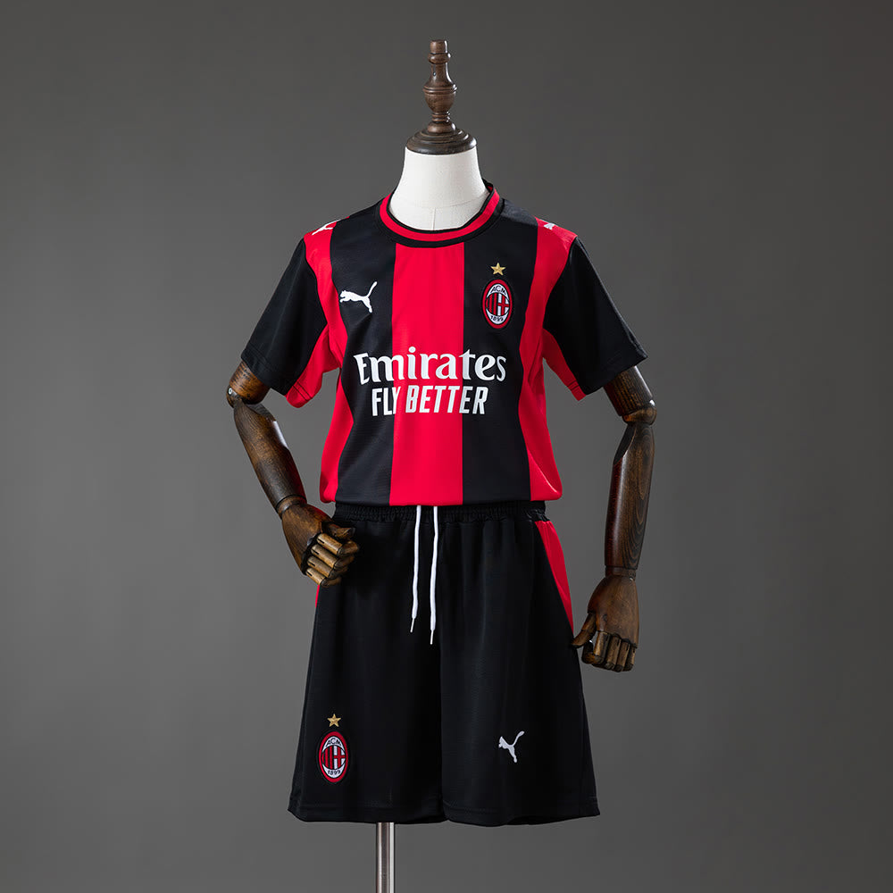 Camisola do kit infantil AC Milan 26/27 Principal