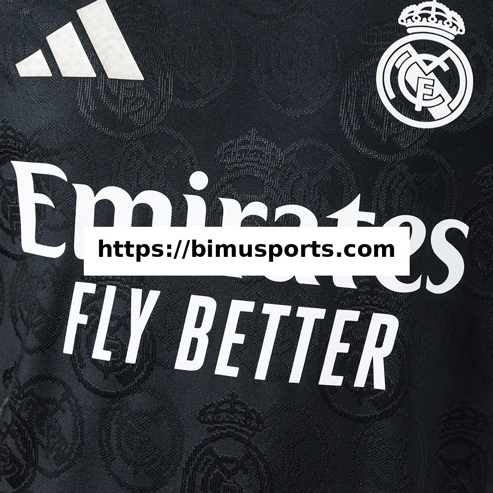 Camisola Real Madrid 26/27 Edição Especial Versão de Jogador - Preto