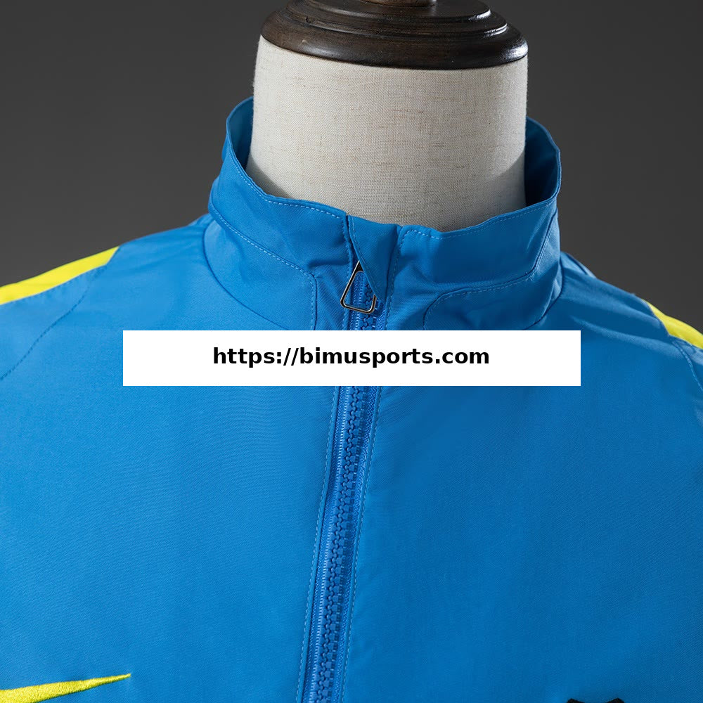 Camisola Barcelona 15/16 Corta-vento - Azul