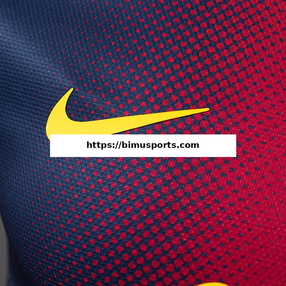 Camisola Barcelona 12/13 Principal Retro Versão de Jogador S-3