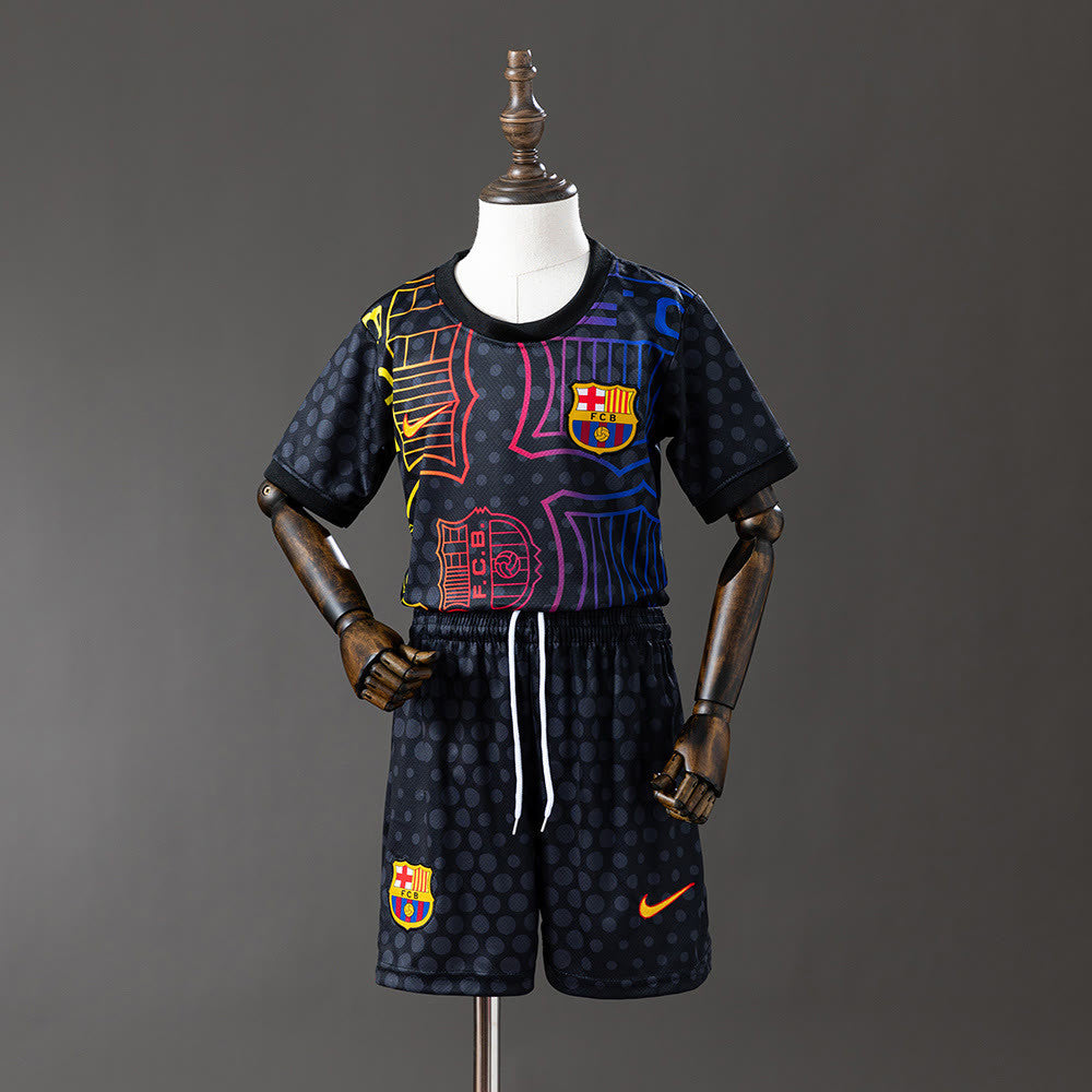 Camisola Barcelona 25/26 Equipamento de Treino Equipamento Infantil