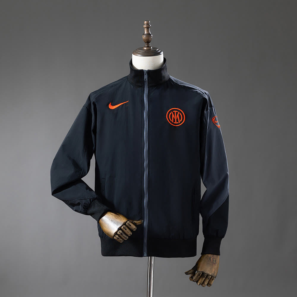 Inter Milan 25/26 Terceiro blusão Alternativo de Principal - Preto