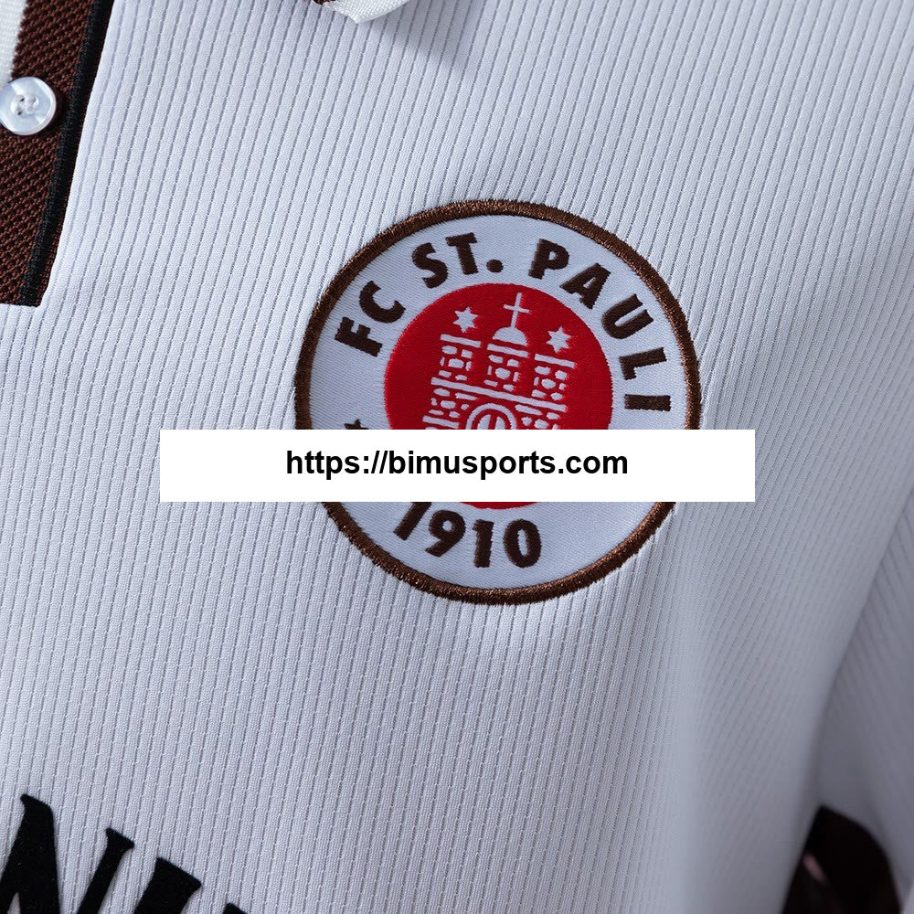 Camisola Pauli 99/00 Principal retrô de manga comprida