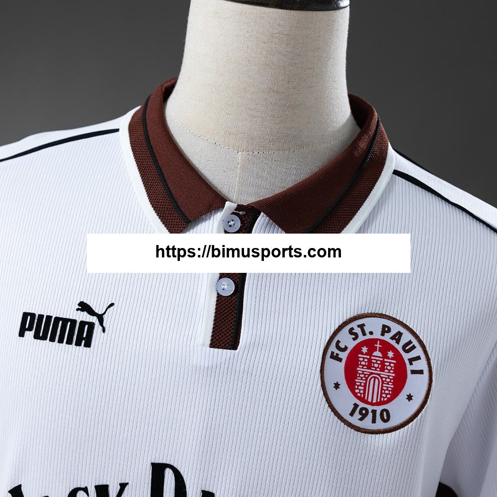 Camisola Pauli 99/00 Principal retrô de manga comprida