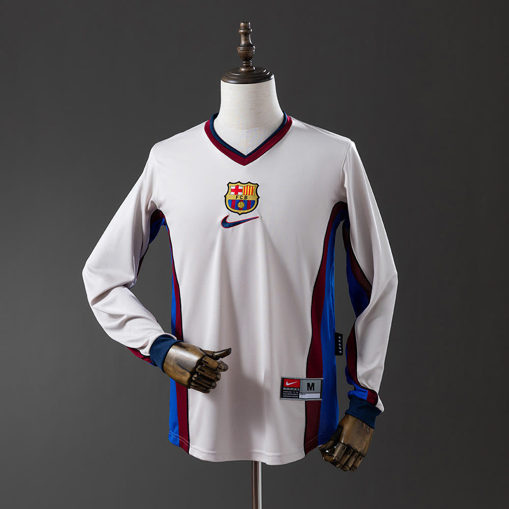 Camisola Barcelona 98/99 Alternativa Retro de Manga Comprida