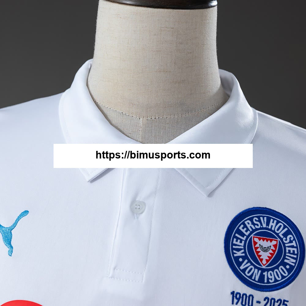 Camisola Holstein Kiel 2025 125º aniversário