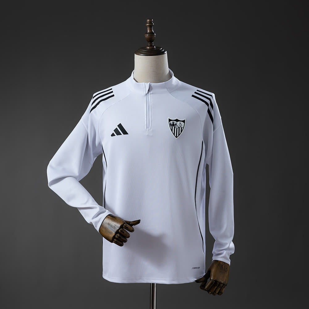 Camisola Sevilla 25/26 Top de Treino Branco