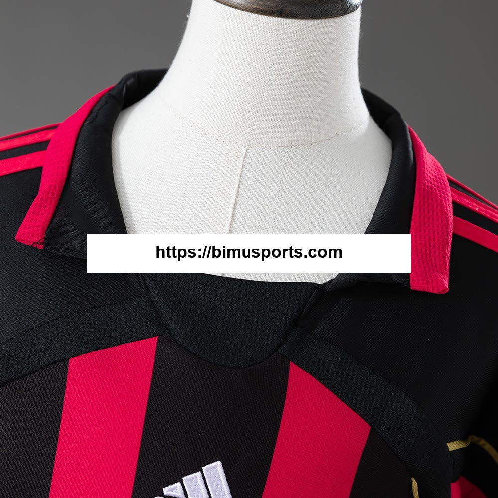 Camisola AC Milan 06/07 Principal Retro Infantil