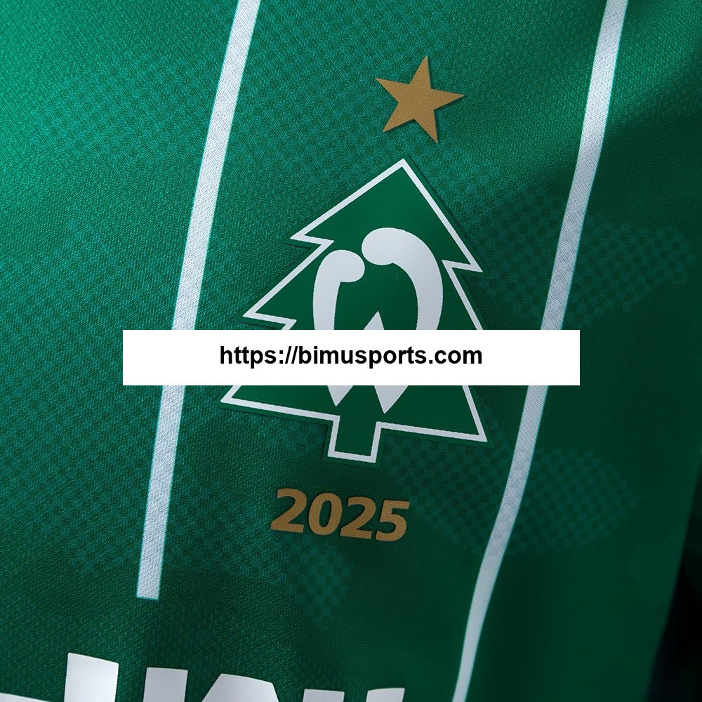Camisola Werder Bremen 25/26 Principal Edição de Natal