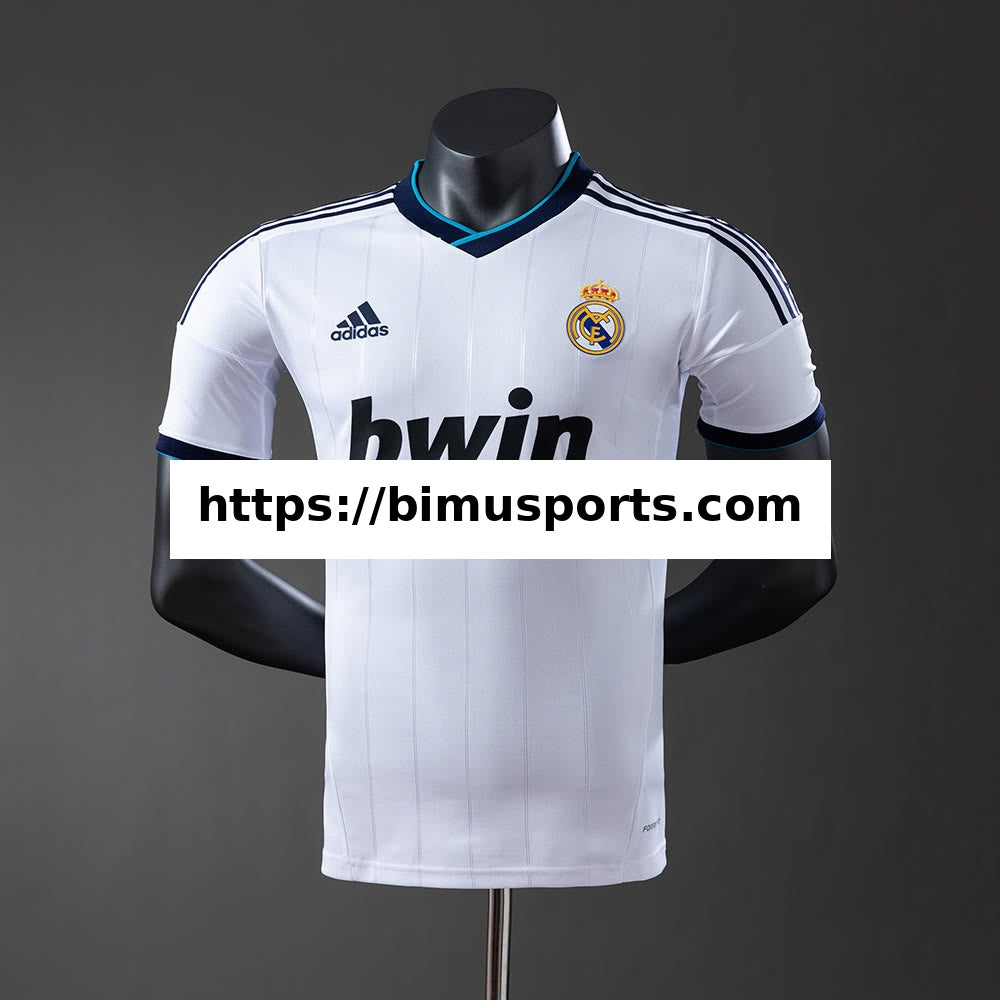 Camisola Real Madrid 2012/13 Principal Retro Versão de Jogador