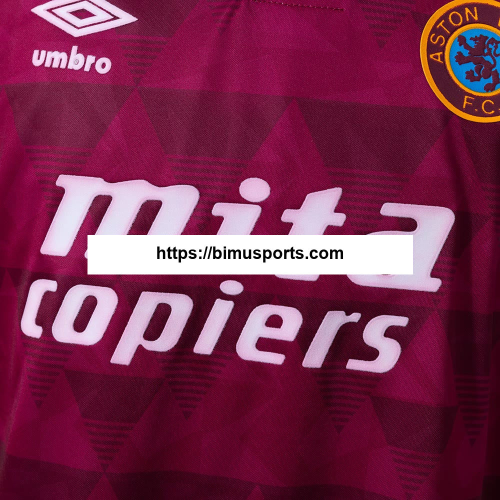 Camisola retrô do Aston Villa 19/98 Principal Stadium